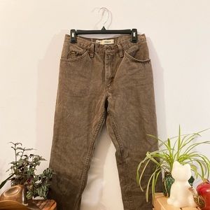 Brown Lee Jeans